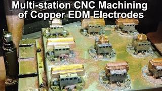Celebrity Multi-station CNC Machining | Custom Copper EDM Spark Electrodes Net Worth