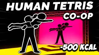 HUMAN TETRIS | CO-OP | -500 Kcal | Viral Interactive Game | Immersive Interactive Warm Up screenshot 5