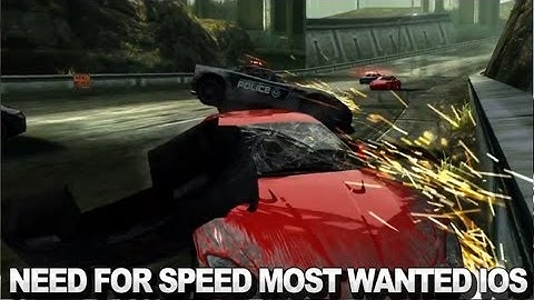 Need For Speed Most Wanted - iOS Gameplay Trailer