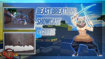 Beast Breathing (+ NEW CODES) Showcase [ Slayer Unleashed ] | Roblox