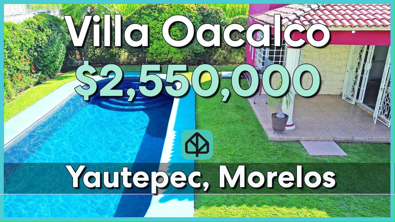 🏡Casa en venta‼️ Morelos con Piscina y Jardín✅