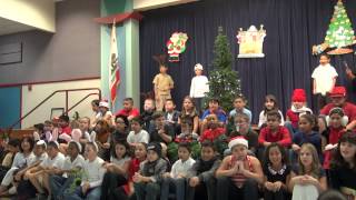 4th grade Christmas Program 12-18-13
