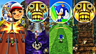 Subway Surfers 🆚 Temple Run 2 🆚 Sonic Dash 🆚 Temple Run screenshot 2