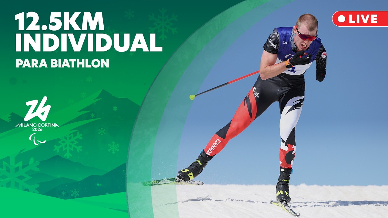 🔴LIVE: Para Biathlon 🎿 – 12.5km Individual Sitting, Standing and VI | 8 Mar | Milano Cortina 2026