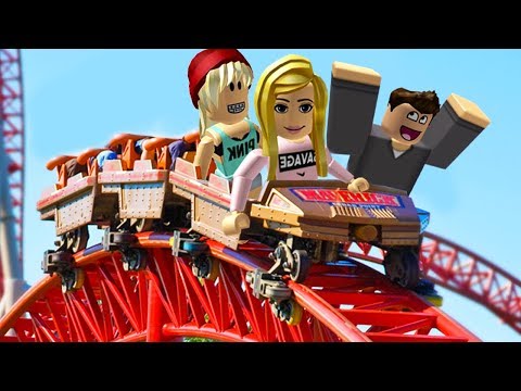 AMUSEMENT PARK! (Roblox Ep 2) W/Jelly