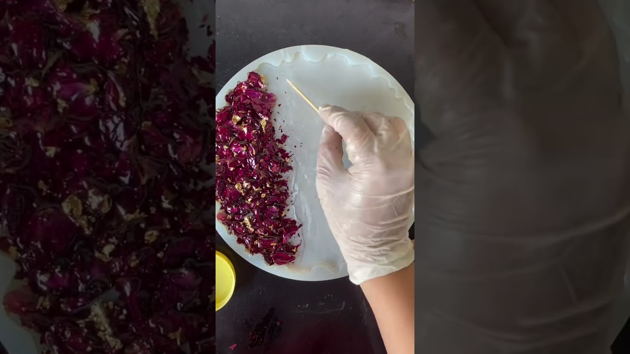 🥰How to make resin wedding frame full tutorial🔥 |  resin art tutorial 