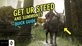 QUICK GUIDE: How to GET & USE the Spectral Steel Whistle to summon your horse in Elden Ring QUICK GUIDE: How to GET & USE the Spectral Steel Whistle to summon your horse in Elden Ring