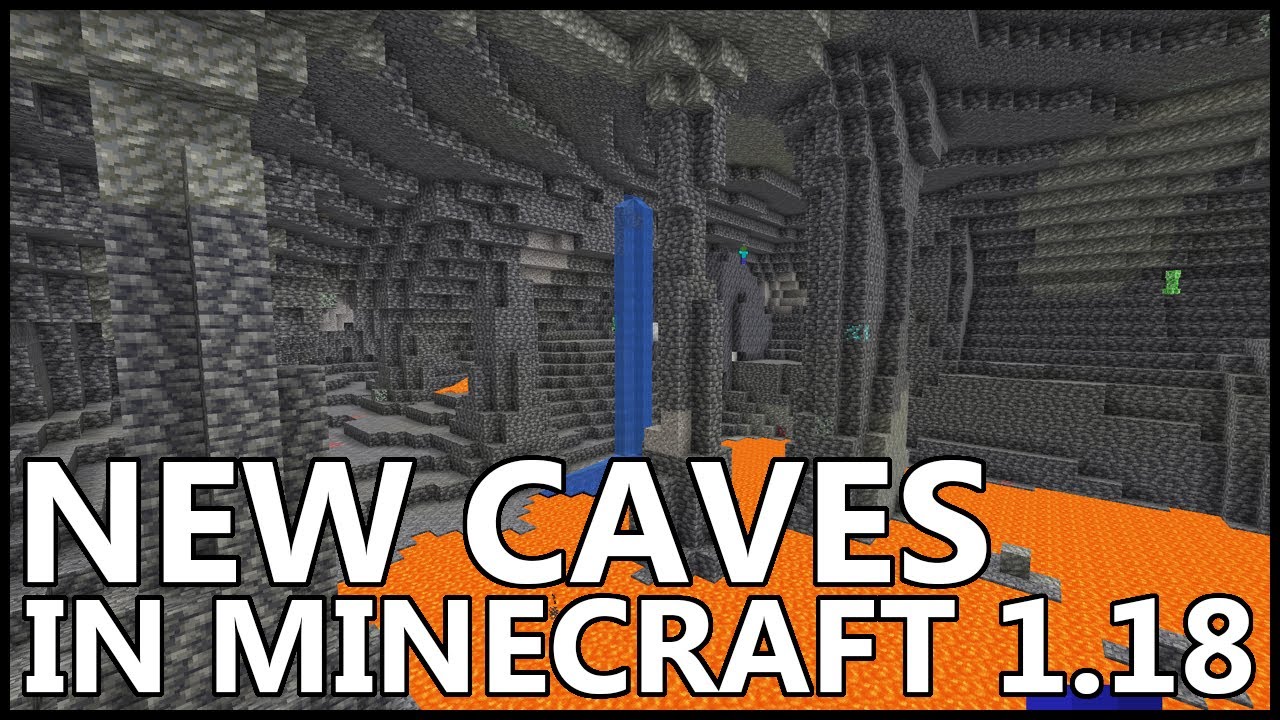 NEW CAVES In MINECRAFT 1.18 YouTube