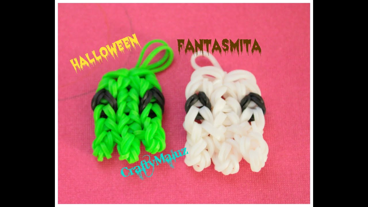 Tutoriales:♥ FANTASMA DE GOMITAS (SIN TELAR)