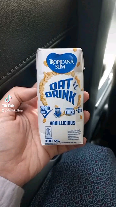 Oat Drink Tropicana Slim