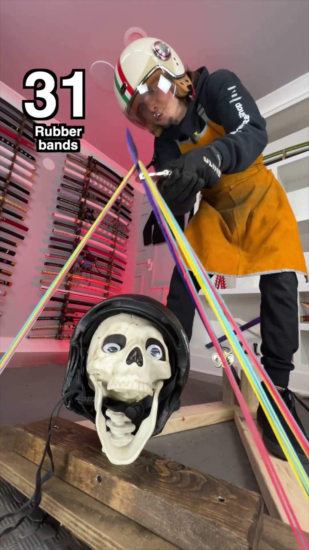 How many Rubber Bands to shatter Gregg?