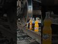 Heavy Train vs Soda Bottles! 🚂💥 Bullet Speed Crushing Test #shorts