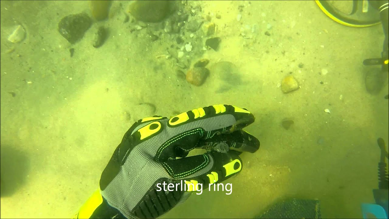 Underwater Metal Detecting a Vintage Swim Beach YouTube