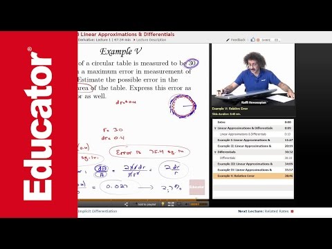 Possible and Relative Error | AP Calculus AB