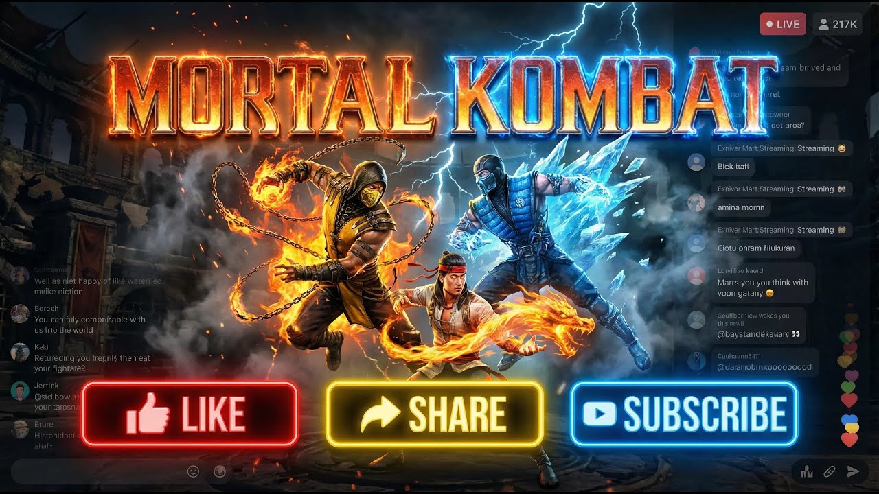 ⭕⭕LIVE🟥Mortal Kombat Legends | Brutal Combos, Fatalities & Epic Fights 🟥 GAME PLAY  ( 4K60 )🔥🔥🔥