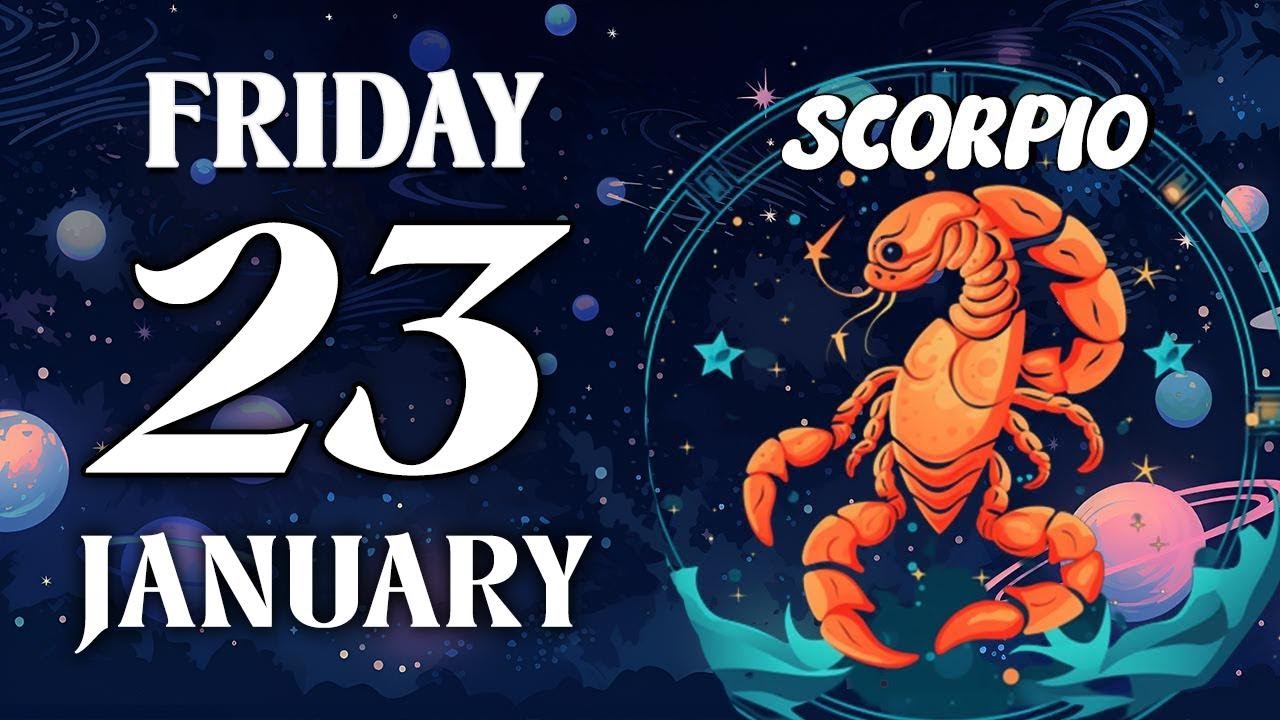 СКОРПИОН ♏︎ ❌ ПРЕДУПРЕЖДЕНИЕ ❌ БОГ ПРЕДУПРЕЖДАЕТ ВАС 😨 ❤️ ГОРОСКОП НА СЕГОДНЯ, 23 января 2026 г.