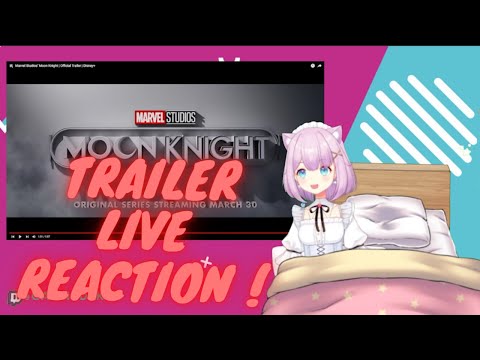 Vtuber Moon Knight Trailer REACTION - Disney Plus