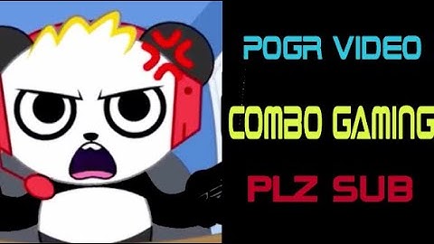 combo panda finds cringe gaming intro
