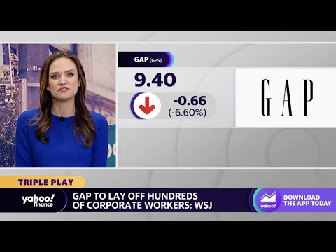 Gap stock slips on plans to layoff hundreds of corporate workers