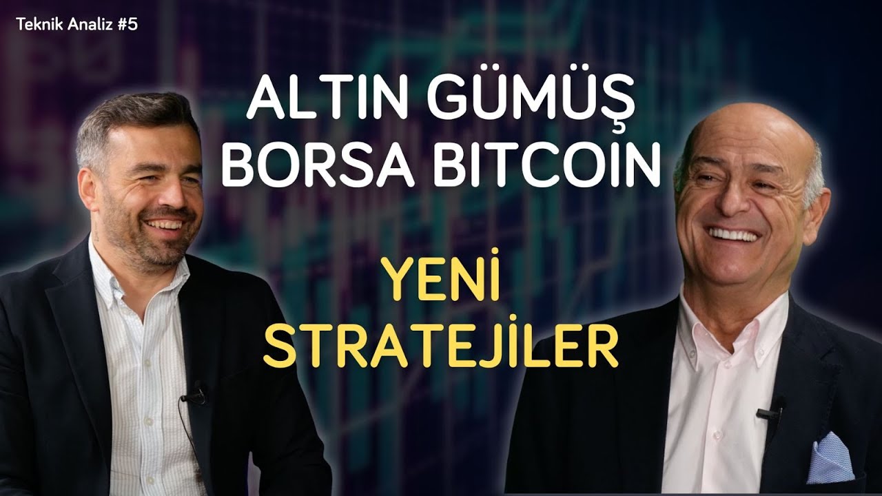 Altın, gümüş, borsa ve Bitcoin'de yeni stratejiler! | Ali Perşembe ile Teknik Analiz #5