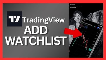 How to Add Watchlist in TradingView 2024?