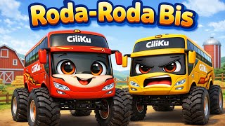 Download Lagu Roda Roda Bis Berputar 🚌 - Bis Keliling Peternakan 🐮| Lagu Anak Edukatif Lucu Terbaru Animasi 3D MP3