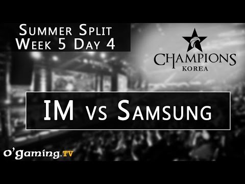 Longhzu Incredible Miracle vs Samsung Galaxy - LCK Summer Split - Week 5 - Day 4 - IM vs SSG [FR]