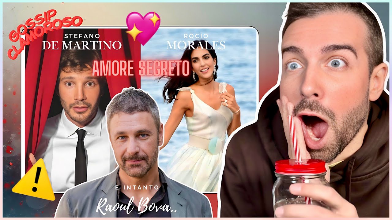 SCOOP CLAMOROSO: ROCÌO MORALES DOPO RAOUL BOVA SI CONSOLA CON STEFANO DE MARTINO | Spillin’ the tea🥤