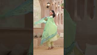 Parisa rendered in a serene light pista green