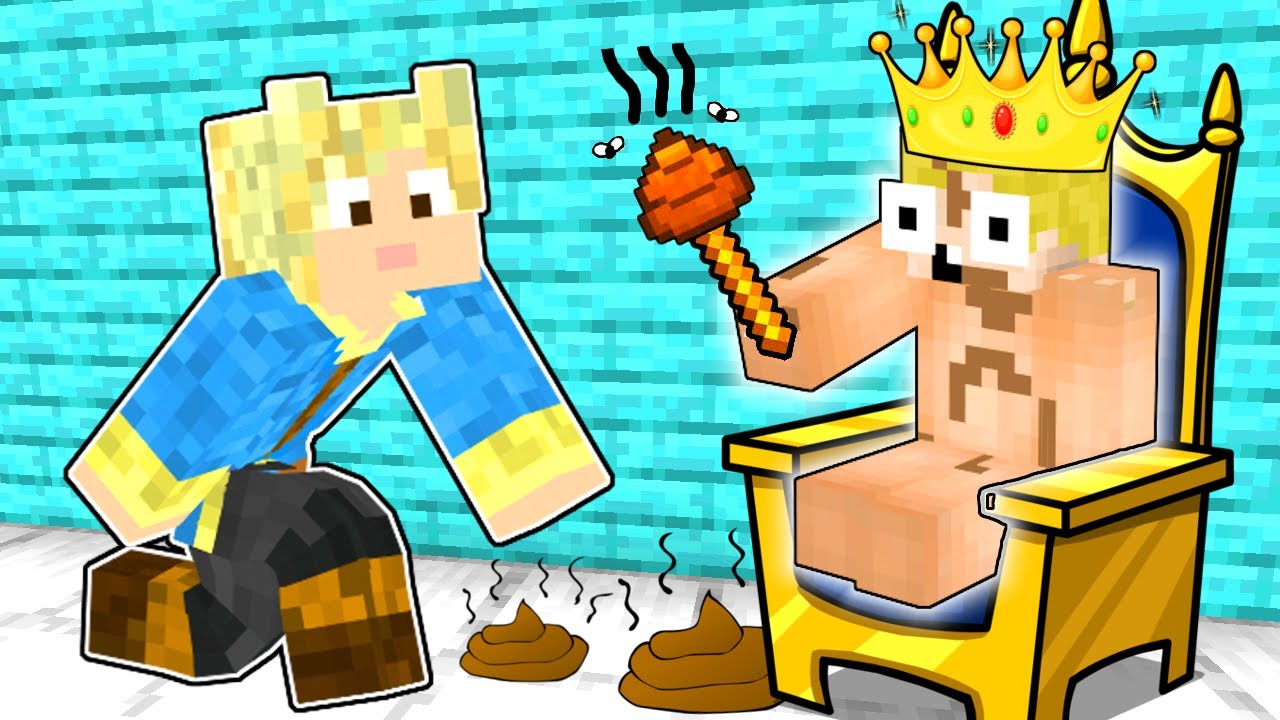 Emil Er KONG BÆ i Minecraft!