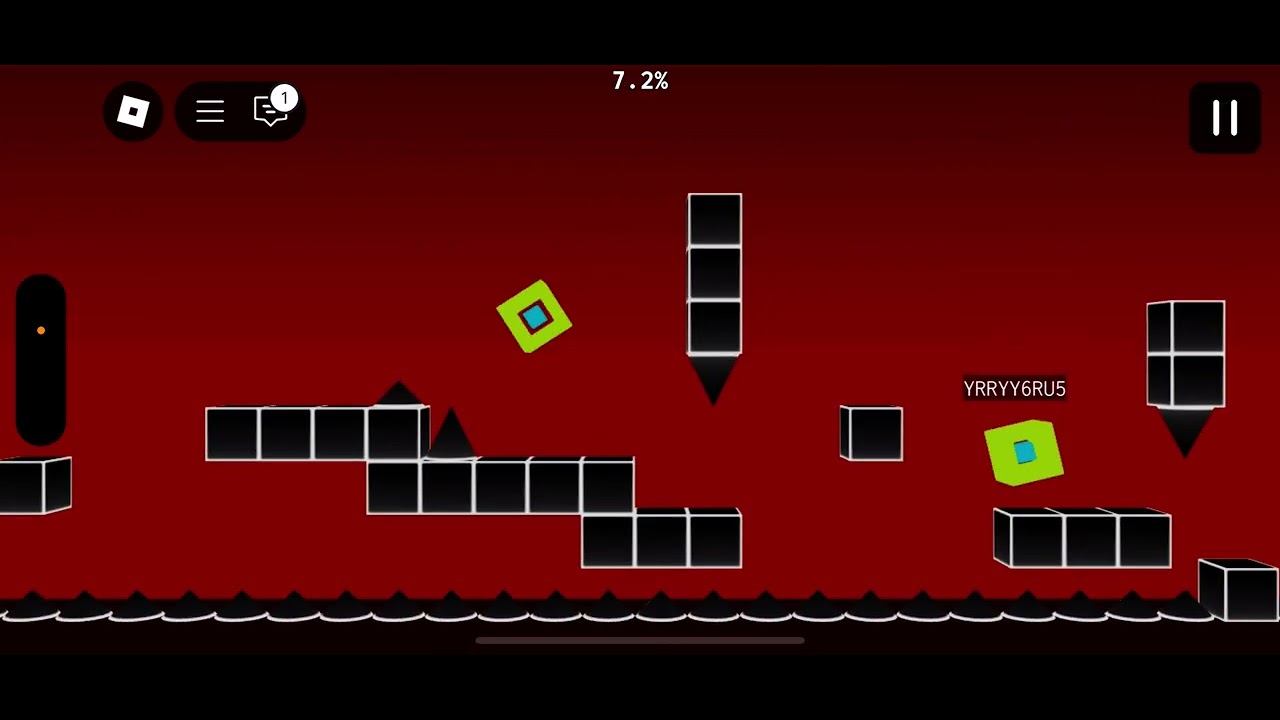 I played geometry dash - YouTube