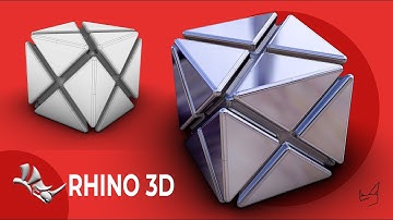 Modeling a Complex Geometric Cube in Rhino 3D | Advanced Surface Design Tutorial