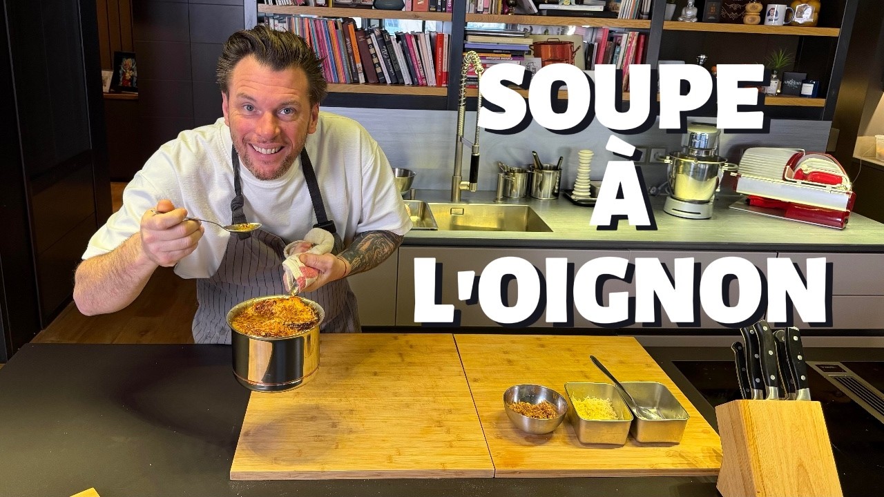 RECETTE DE NORBERT : MA SOUPE À L'OIGNON FAMILIALE