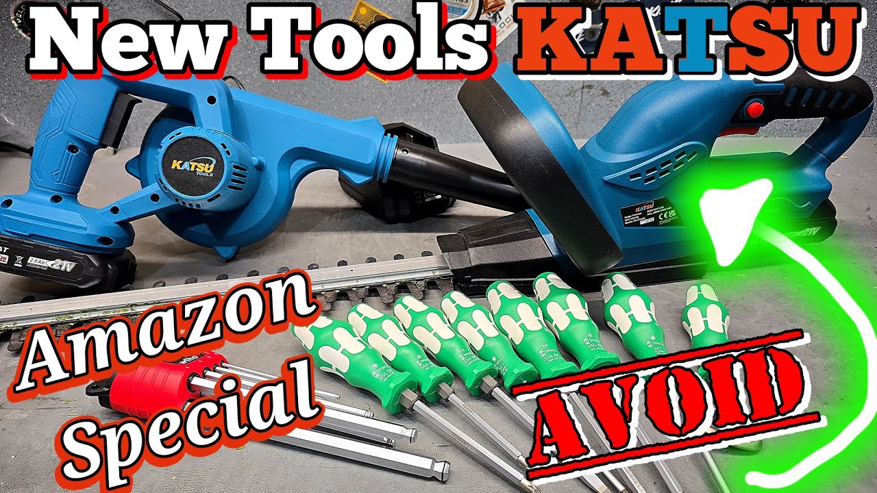 Got myself a few new tools plus a new cordles Katsu hedge cutter, but it's one to avoid. 