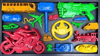 Download lagu Cleaning Toy Racing Cars, Trains, Telolet Buses, Concrete Mixer Trucks, Steel Tanks, Backhoe Exca...
