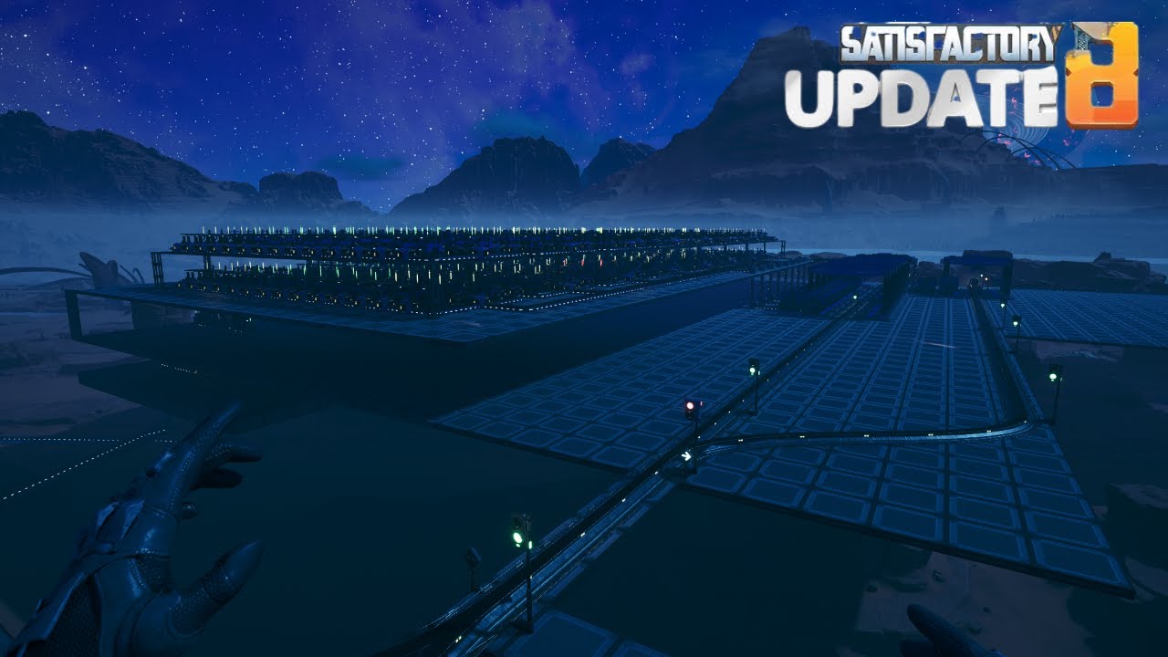 Building a Copper Factory in the desert. Ep 26 of our Satisfactory