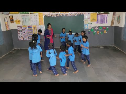 Folk dance steps # kanchrode #Village dance # bathukamma #dance #school kids# dance performance