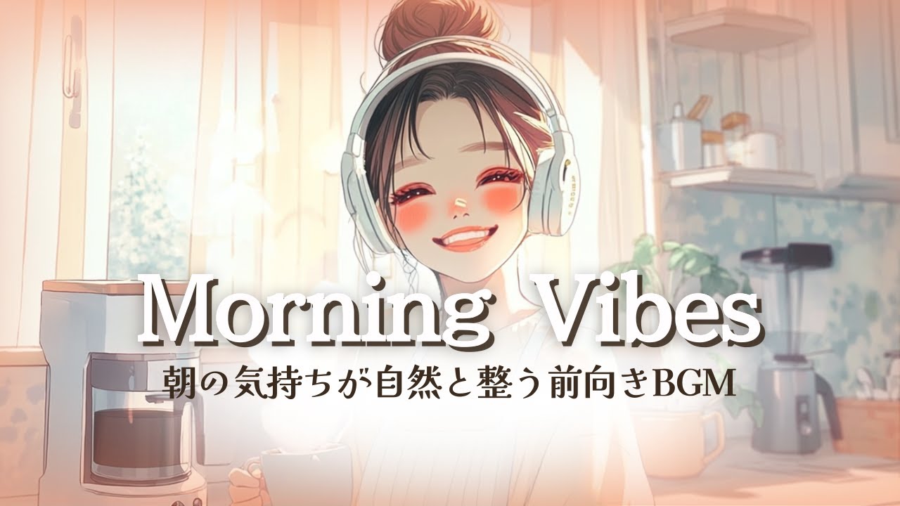【洋楽BGM 】🎧朝の気持ちが自然と整う前向きBGM🌈 Morning/Music/Study/Work/Cafe/Chill