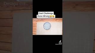 Dart challenge Gone wrong😂😂