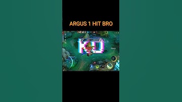 ARGUS 1 HIT DAMAGE BRO 🤫 #ARGUS #Shorts #MLBB #mobilelegends