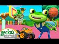 Gecko basketball bedlam  geckos garage  trucks for children  cartoons for kids