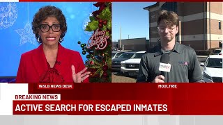 LIVE AT NOON: New details, criminal history revealed in search for escaped inmates