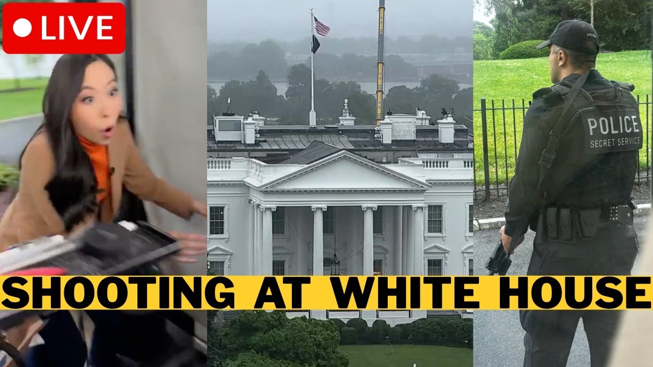 BREAKING: Multiple SHOTS Fired At White House - Building On Lockdown