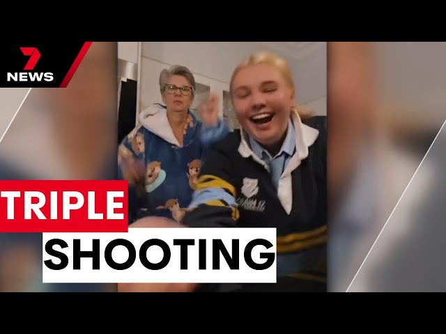 Perth triple shooting | 7 News Australia class=