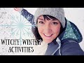 Winter spirit offerings, forest tears & eggnog fantasies | Witch Vlog | #21daystilyule | Day 5