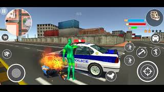 Spider Rope Hero 4| Spider Rope Hero Gun  Game | Spider Rope Game Sim | Real Gangster Crime screenshot 5