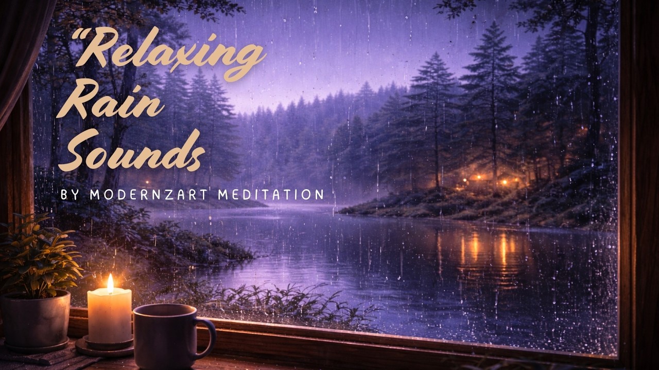 “Gentle Night Rain – Deep Relaxation & Sleep | Sounds & Visuals