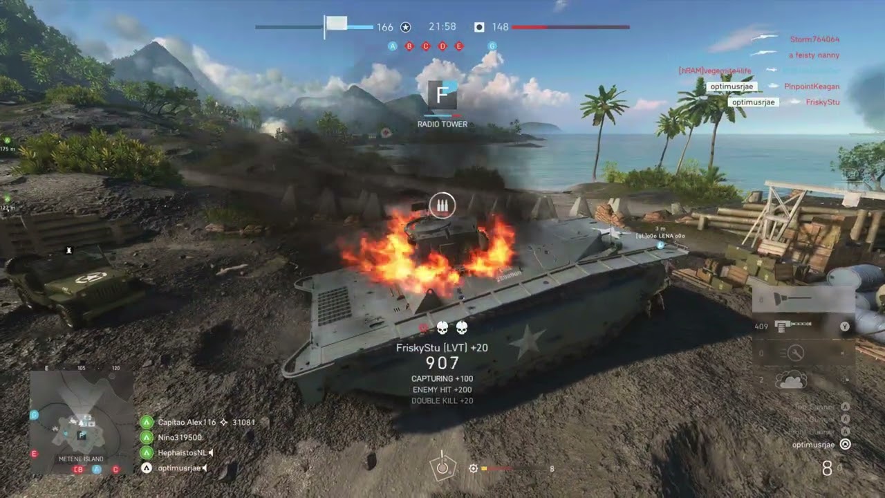 Battlefield 5 gameplay - PACIFIC STORM map (No Commentary)