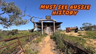 🏜️ Exploring Kinchega Woolshed | Historic 1875 Outback Treasure at Menindee Lakes