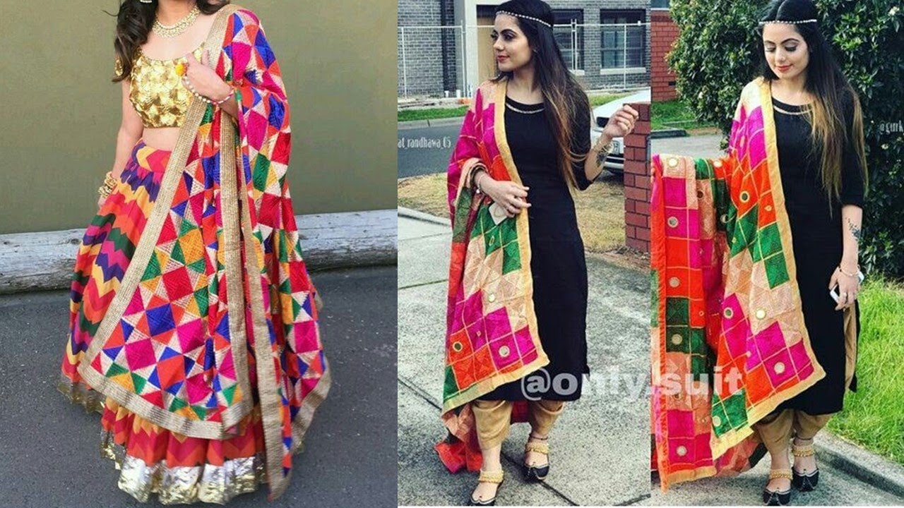 latest dupatta design